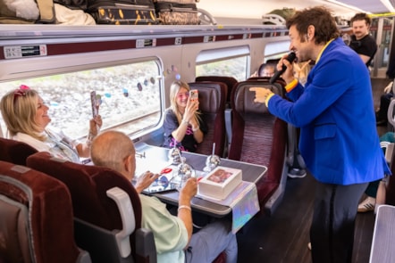 The Harry Styles Show Sean Mac performing onboard LNER Together Together train 3-3
