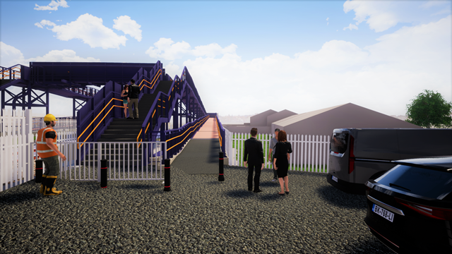 Plans for accessible footbridge