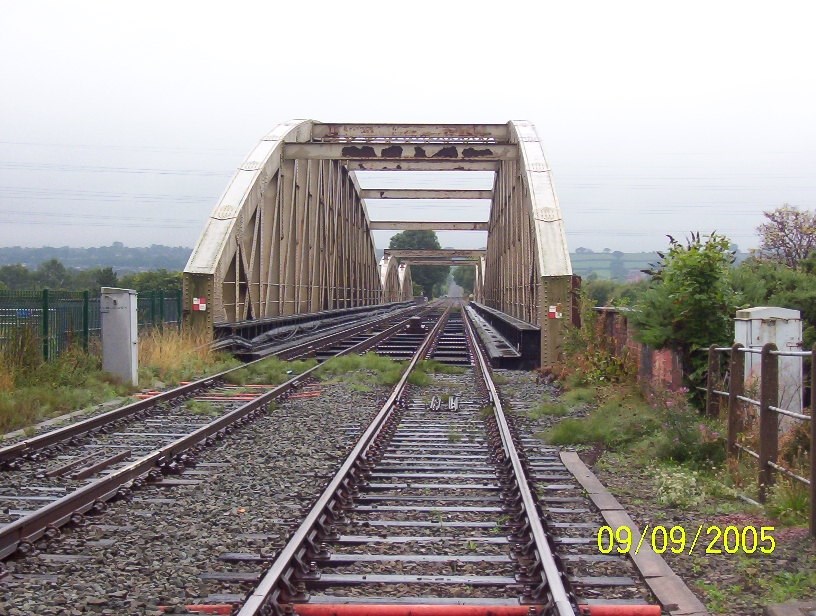 Major work to strengthen Hawarden railway bridge starts: Hawarden railway bridge