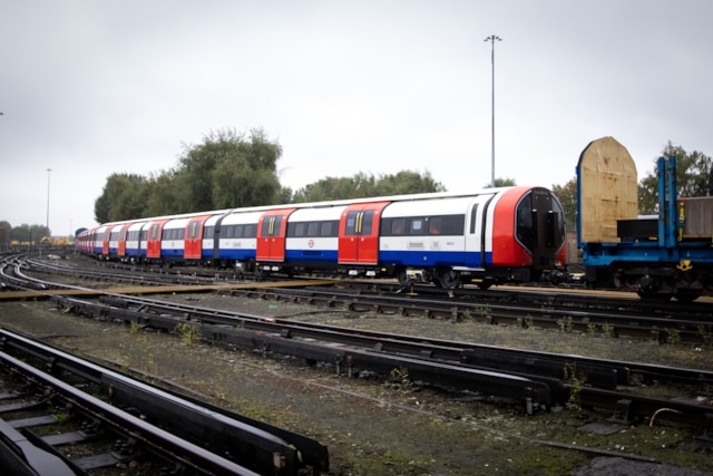 TfL Image - Piccadilly line test train arrives in London 1