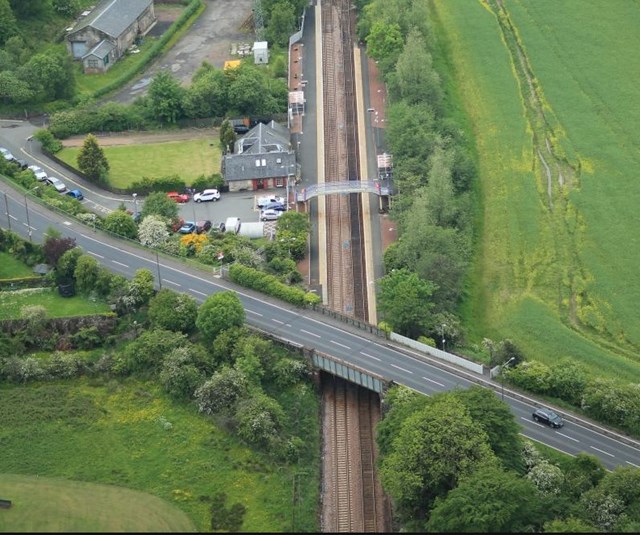 Accessibility improvements in site for West Calder station: West Calder station will benefit from new accessible footbridge with liffts