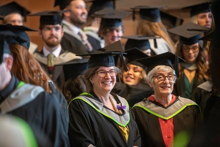 Graduands at Carlisle Cathedral, April 2022 - University of Cumbria graduations for Classes of 2020 and 2021