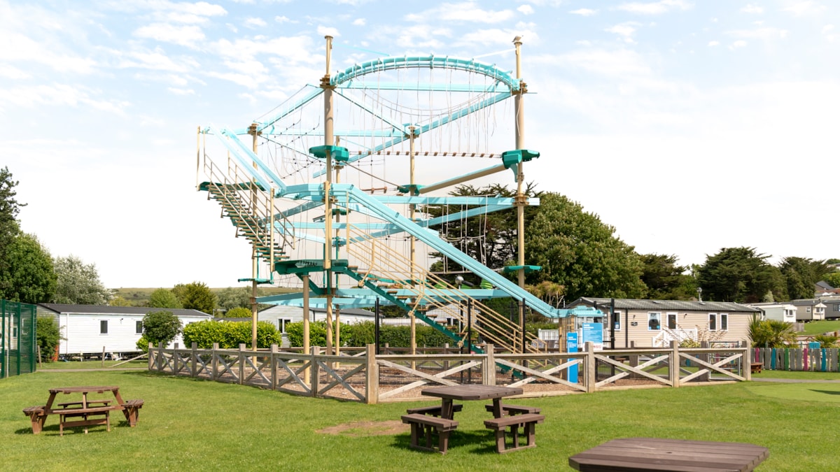 Aerial Adventure at Weymouth Bay