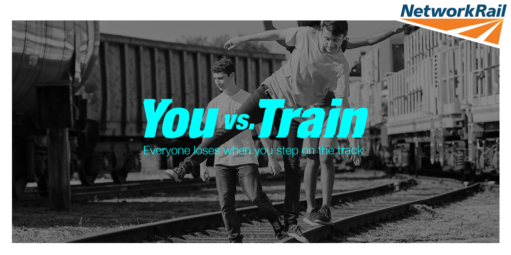 Life-saving campaign launched as the number of teenagers accessing the railway in the west reaches a four year high: You vs Train