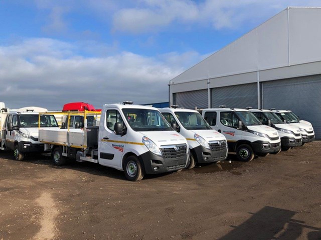 Vauxhall pickups road fleet