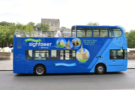 Norwich Sightseer Bus