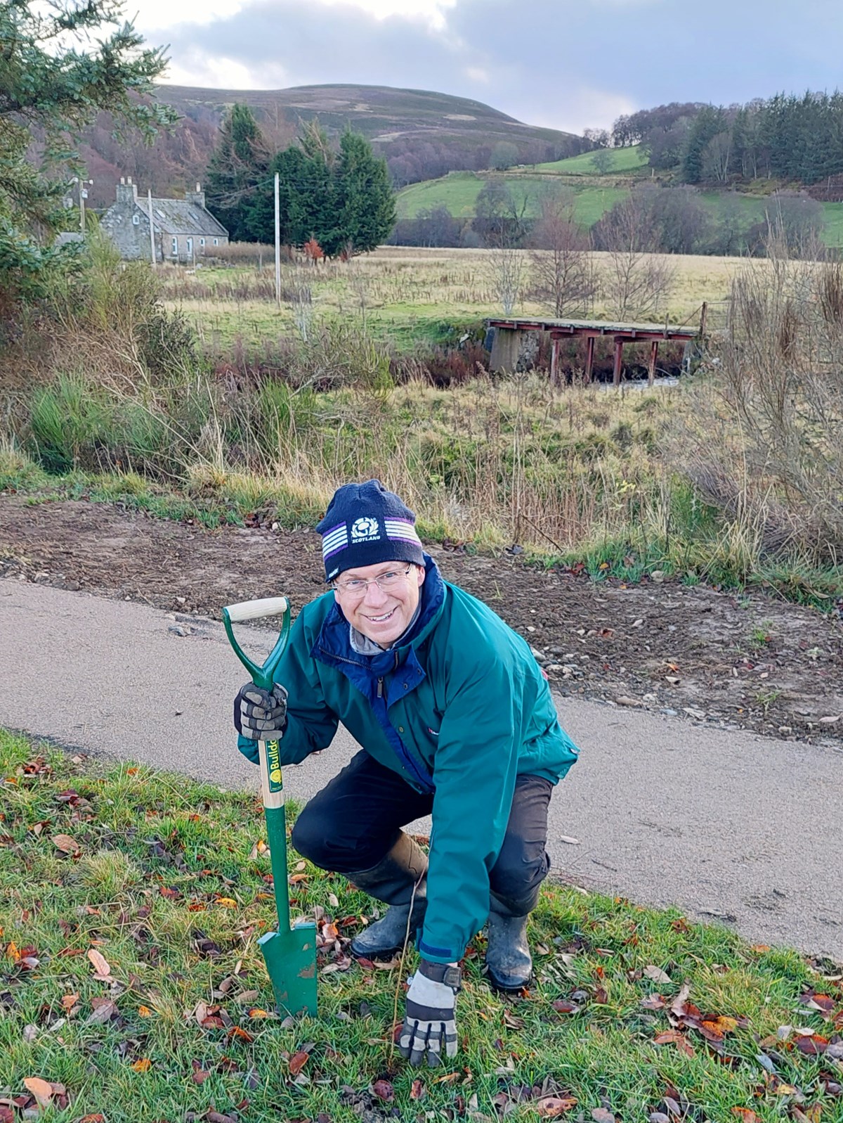 LL of Banffshire Andrew Simpson Cabrach tree planting