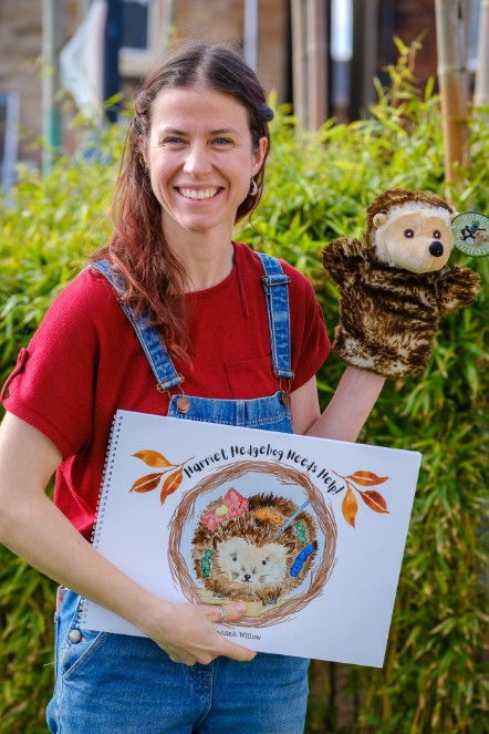 Author and illustrator Hannah Willow
