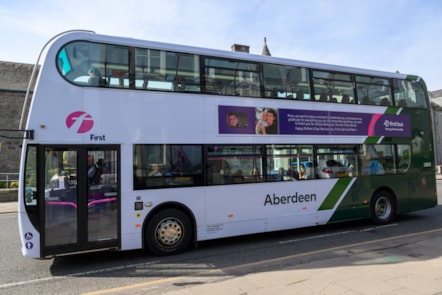 First Bus - Mother's Day Aberdeen bus 3