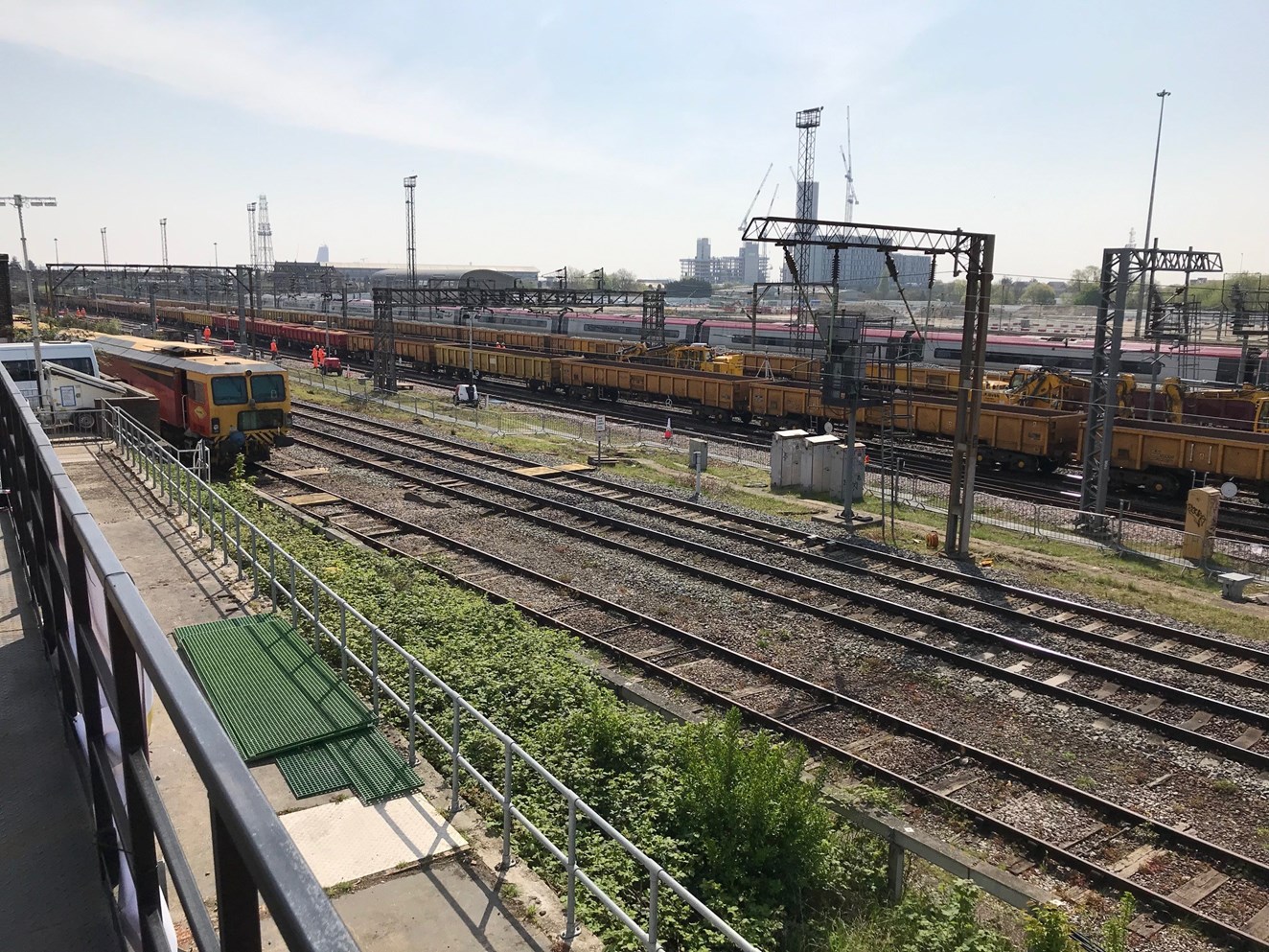Willesden North Junction track work 3