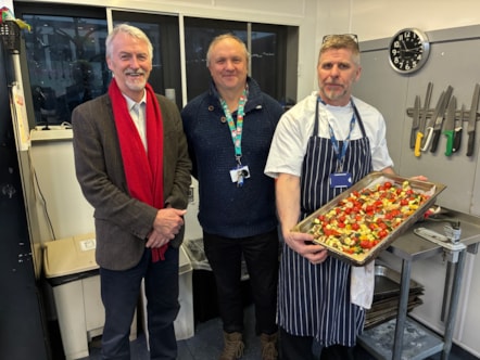 Deputy First Minister's visit to FareShare Cymru and The Huggard in Cardiff 2