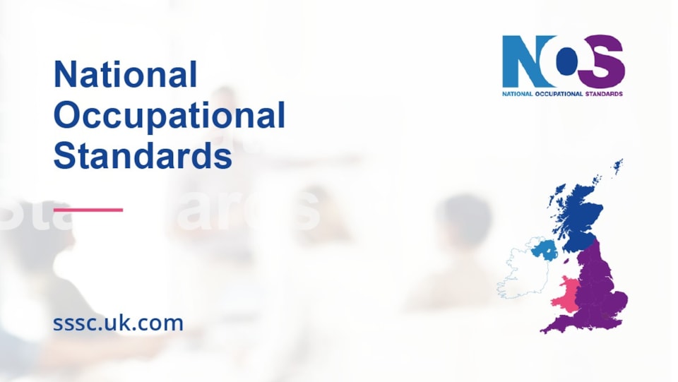 National Occupational Standards (image)