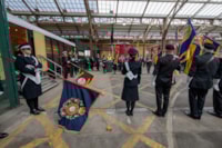 Historic railway van returns to Dover for Special Remembrance event: Southeastern and Port of Dover Remembrance Event - 5th November 2025-6
