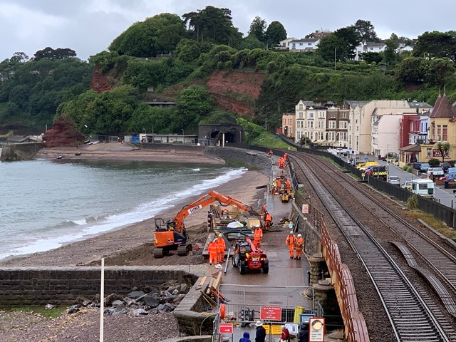 Residents invited to find out more ahead of new Dawlish sea wall work restarting: IMG 8336