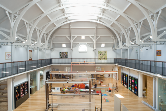 Interior of Dovecot Studios