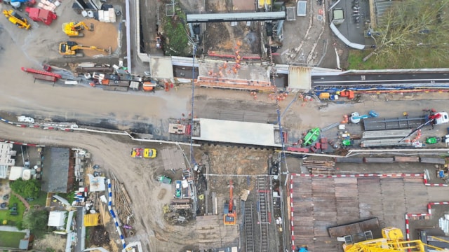 Drone Tuesday 3 February central box moved into position  0c3a4a0e-e606-42dc-a682-feb5daaa1d1e: Drone Tuesday 3 February central box moved into position  0c3a4a0e-e606-42dc-a682-feb5daaa1d1e