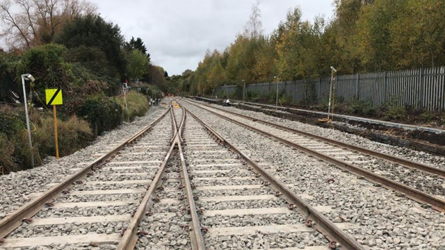 Rail improvement works to take place in West Cornwall: Generic track shot