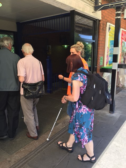 Network Rail volunteers support Sight Village event 2