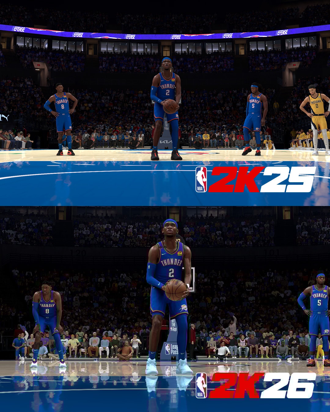 NBA 2K26 Presentation Lighting and Floor Shaders Vertical