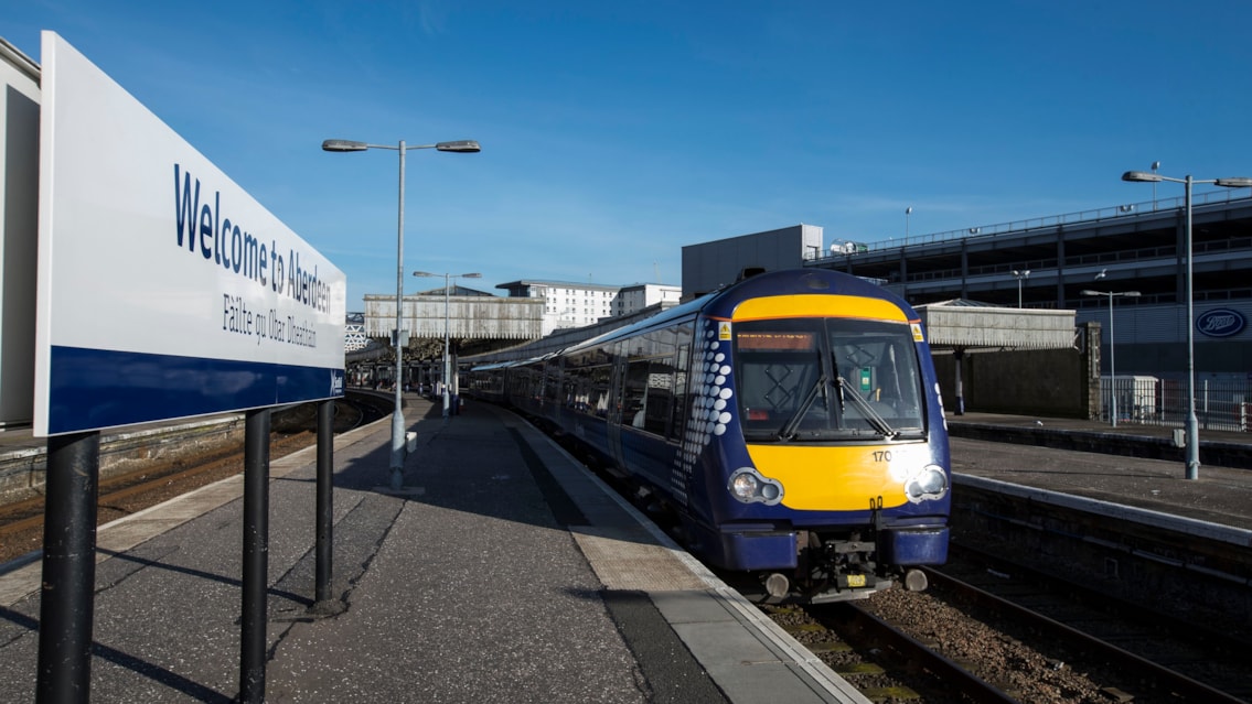 £3.8m track upgrade begins soon at Aberdeen Station: NR AberdeenStation 9-2