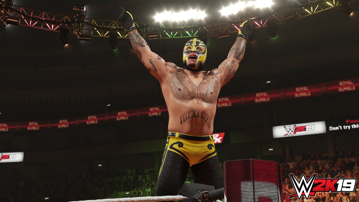 WWE2K19 Rey Mysterio