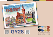 14008 GY28 Postcard Board A3-3: 14008 GY28 Postcard Board A3-3
