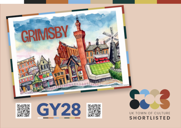 Unique opportunity for local people to help make history as Grimsby shapes UK Town of Culture 2028 bid: 14008 GY28 Postcard Board A3-3