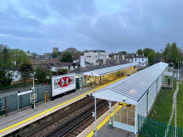 Shoreham-by-Sea station receives makeover with £708k upgrade and achieves carbon reduction of 37%: Shoreham-by-Sea station
