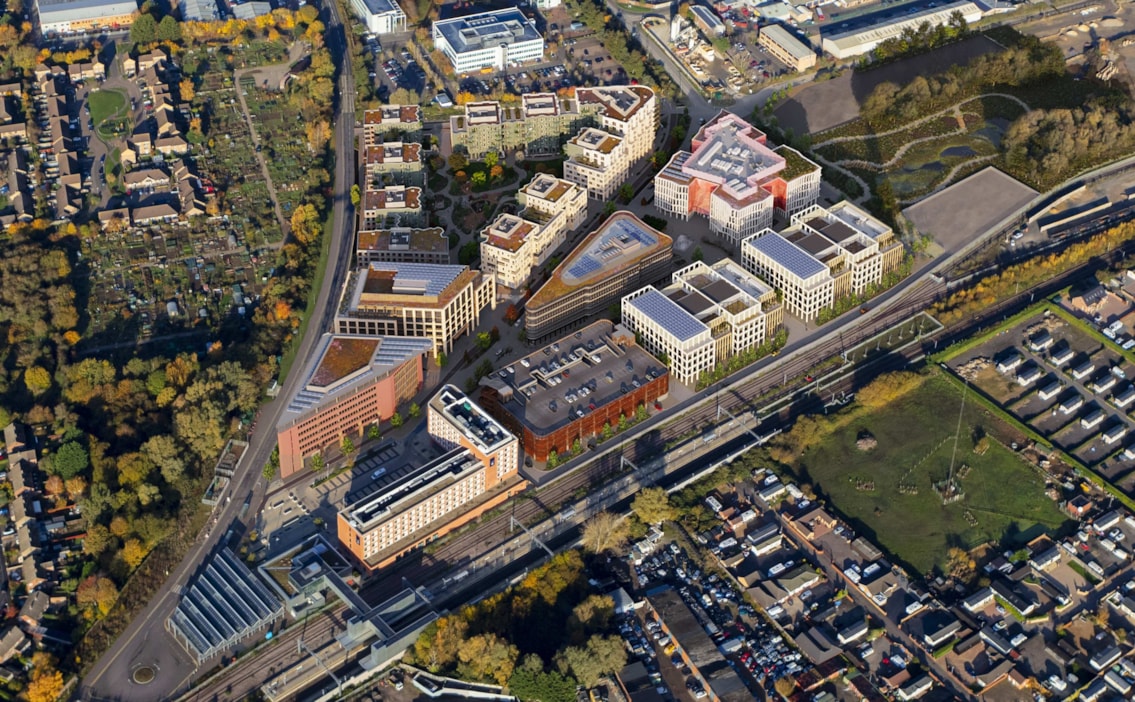 Cambridge North Aerial View CREDIT Brookgate med res