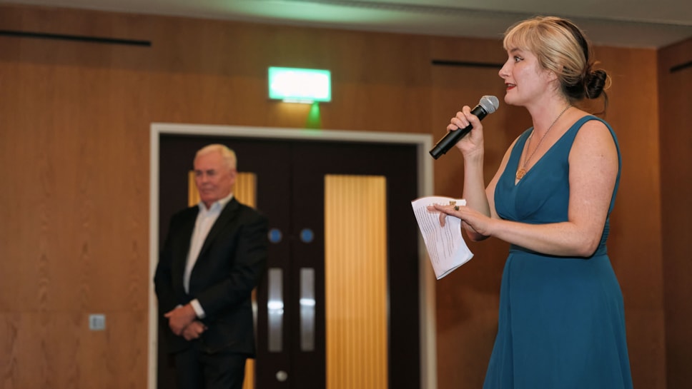 Cllr Dr Sara Hyde at Betknowmore Gala 2025