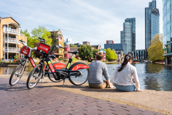 TfL offers free and unlimited Santander Cycle rides for all Londoners every Sunday in June: TfL Image – Santander Cycle Hire on Sundays