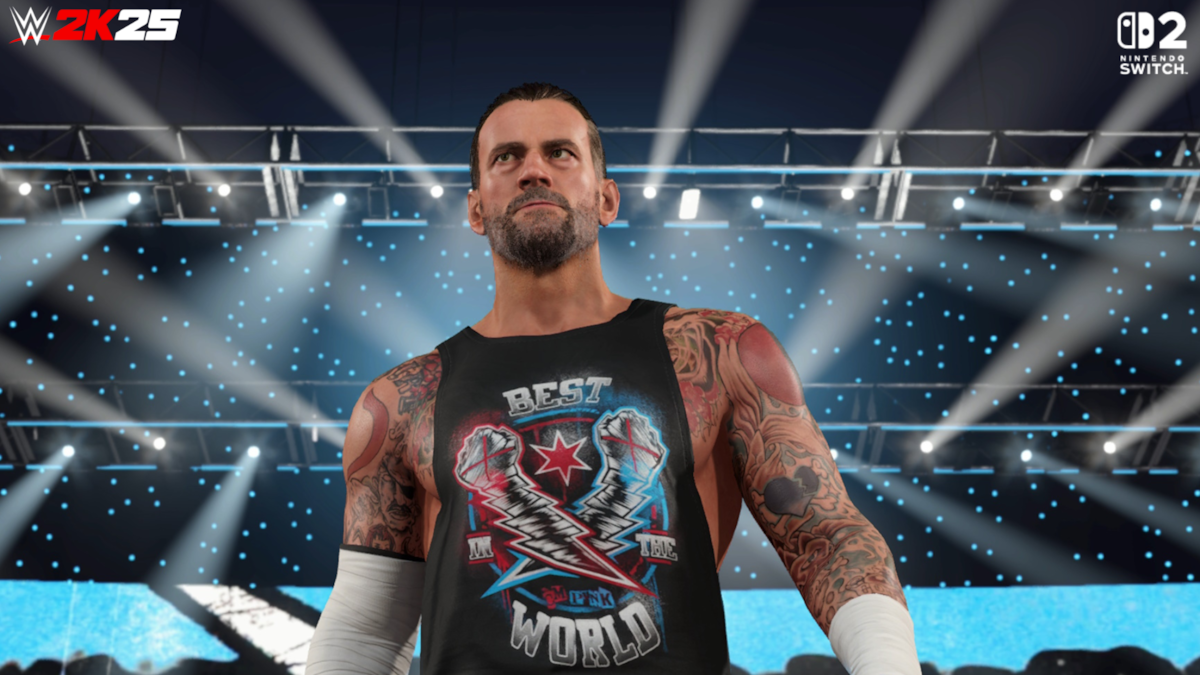 WWE 2K25 CM Punk Switch 2