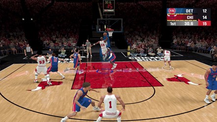NBA2K23 Arcade Edition Court