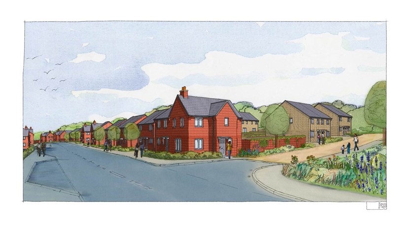 Nearly 1,000 new homes for east Leeds given planning go-ahead   : wykebecksvisual.jpg