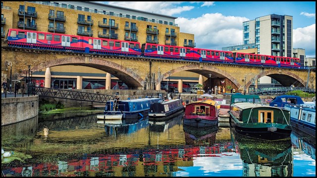 TfL Image - DLR Overlooking Docks