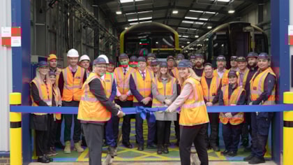 Siemens opens £6 million purpose-built facility for train modifications and upgrades: Multi Functional Centre Opening