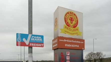 Red Lion Truck Stop Exterior