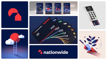 Nationwide rebrand collage