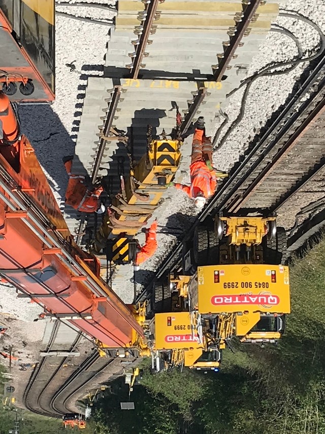 Track replacement work-4