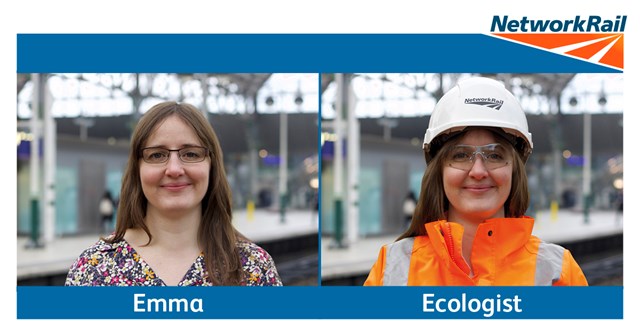 Find a ‘New Working You’ on the railway at Manchester Piccadilly: New Working You recruitment campaign - Emma ecologist
