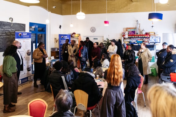 Croydon launches House Project to help care-experienced young people build independent futures: CHP launch action shot