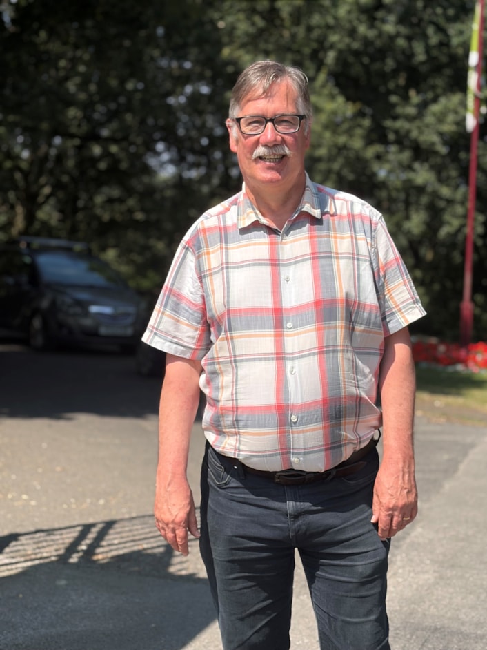 DPHAR 2026 - Colin 2: Colin Clark, 64, of Middleton, said reaching out to community groups was 'the greatest thing I've ever done in my life'.