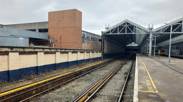 Passengers on Southport line reminded of 10-day railway closure in October: Southport station platform one