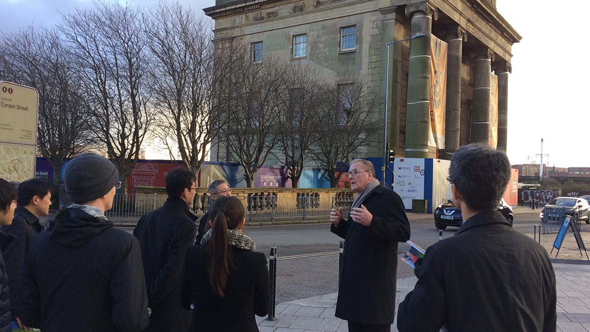 HS2 hosts Japan’s high speed rail experts in Birmingham: Original Curzon St station