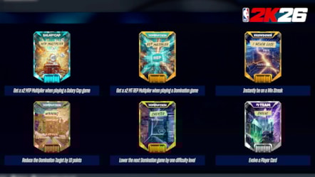 NBA 2K26 MyTEAM Game Changer Cards