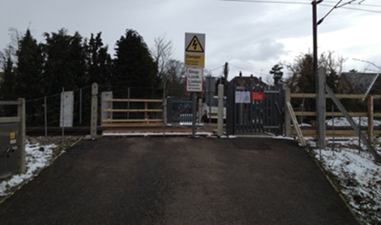 Update on Gipsy Lane level crossing, Needham Market: Gipsy Lane level crossing