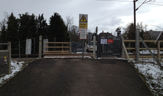 Gipsy Lane level crossing