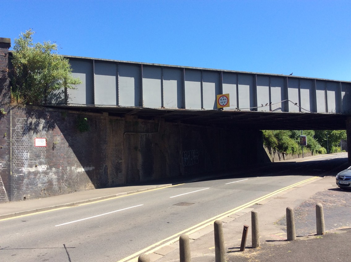 Caerleon Road Bridge, Newport: Network Rail will soon begin refurbishing Caerleon Road railway bridge in Newport as part of its Railway Upgrade Plan.