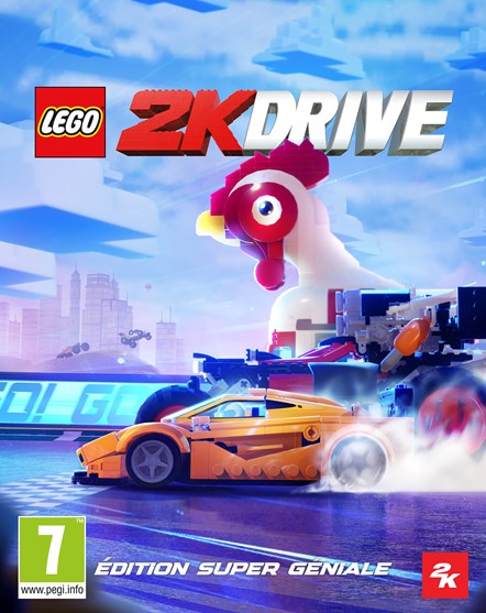 2K LEGO 2K Drive Edition Super Géniale Packaging Agnostique (Aplat)
