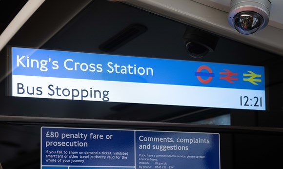 TfL Image - digital signage